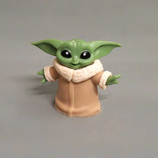 6 ชิ้น/เซ็ต 6-7 ซม.อะนิเมะ Star Wars รูป Yoda เด็ก Force Mandalorian รุ่น Q PVC Action Figures ตุ๊กตาของเล่นเด็กของขวัญ