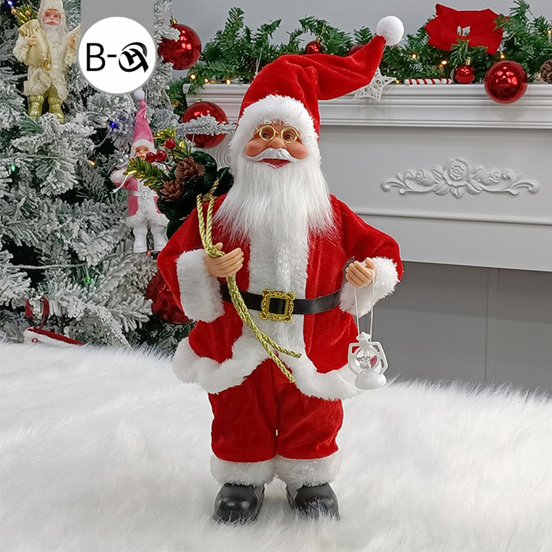 BHQ ตุ๊กตาซานตาคลอส ตกแต่งคริสต์มาส