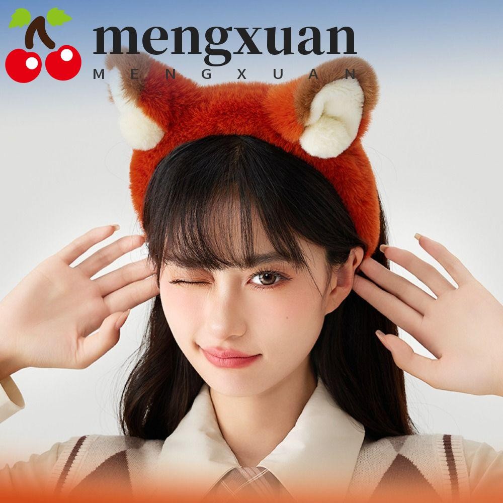 Mengxuan Zootropolis Hair Band, สัตว์ Furry Judy & Nick ที่คาดผม, ตลกสร้างสรรค์น่ารักตุ๊กตากระต่ายหู Headwear ล้างหน้า