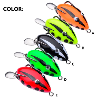CISEA F35 frog lure กบยาง ปลากัด เหยื่อตกปลา เหยื่อยาง กบกระโดด ตกปลา กบส่าย 4cm 5g