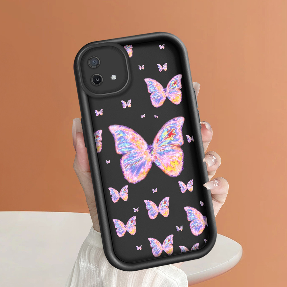 LOKAL OPPO A16K A16E สําหรับหุ้นท้องถิ่น Softcase HP เคสโทรศัพท์ปลอก Soft Soft Sofcase Cassing Kupu 