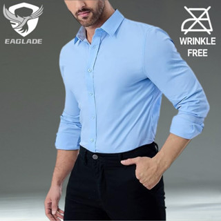 Eaglade เสื้อเชิ้ตลําลองสําหรับผู้ชายแขนยาวกอล์ฟสําหรับผู้ชา…