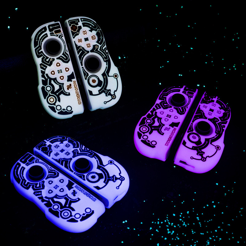 อุปกรณ์เสริม Nintendo Switch Joy Con Luminous ฝาครอบป้องกันซิลิโคน Zelda Kingdom Tears Soft Case