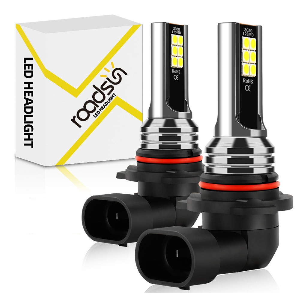 Y2ชิ้นไฟตัดหมอก LED HB4 H8 H11 9006หลอดไฟ LED สว่างมากรถยนต์ไฟวิ่ง12V 6000K สำหรับขับรถกลางวัน