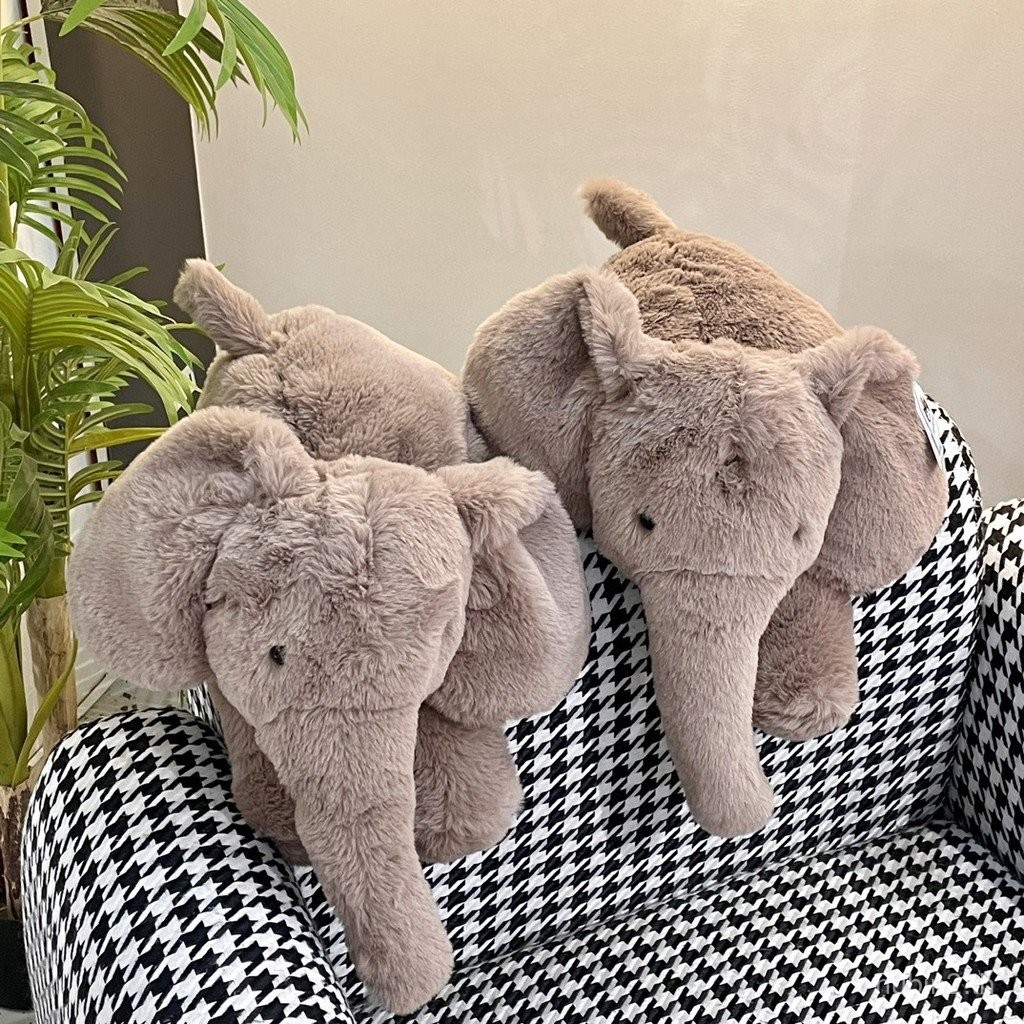 [ส่งด่วนเฉพาะจุด] Jellycat ของเล่นตุ๊กตาช้างขนาดใหญ่ smudge ตุ๊กตาช้างเน่าตุ๊กตาของขวัญในสต็อก