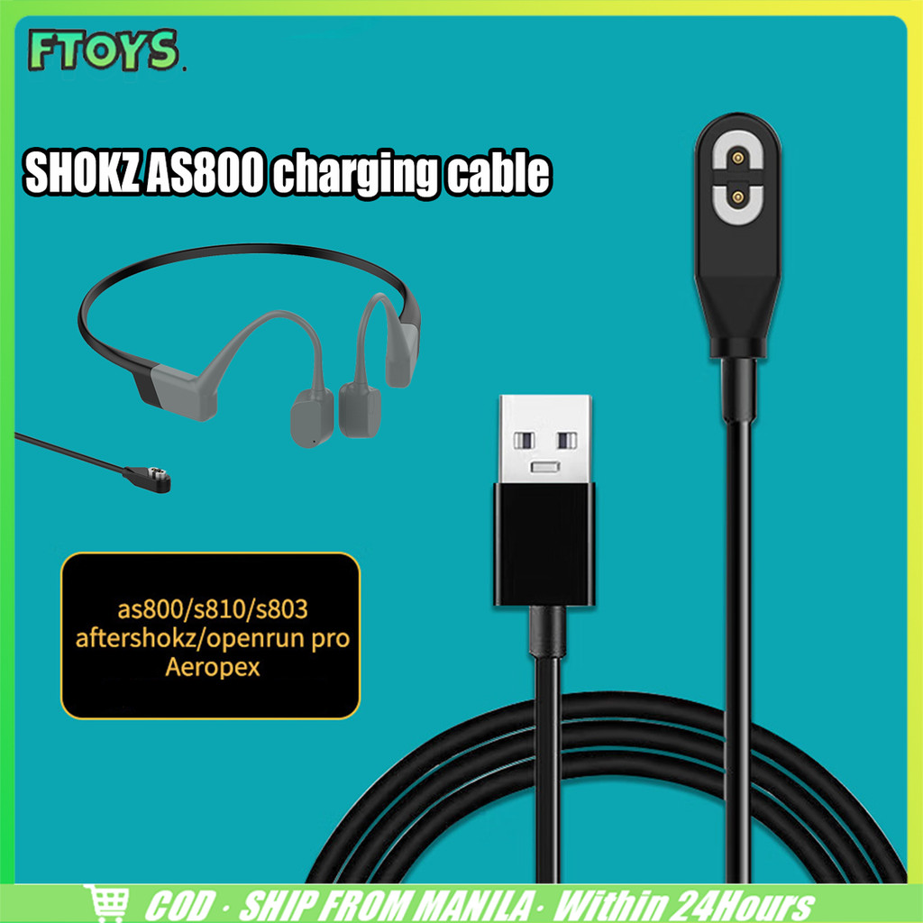 จัดส่งภัยใน24ชั่วโมง สายชาร์จ shokz สําหรับ Aftershokz Aeropex AS800 ที่ชาร์จหูฟัง