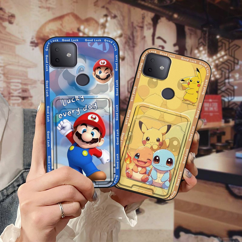 กันกระแทกการ์ดแขนเคสโทรศัพท์สําหรับ TCL T-Mobile Revvl 4Plus ทนทานน่ารักช่องใส่การ์ดป้องกันฝุ่น Graf