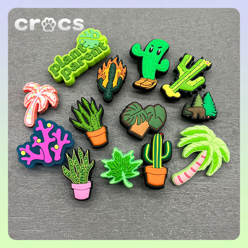 jibbitz crocs Cactus potted plant  jibbitz crocs เกาหลี crocs jibbitz DIY jibbitz crocs ของแทั