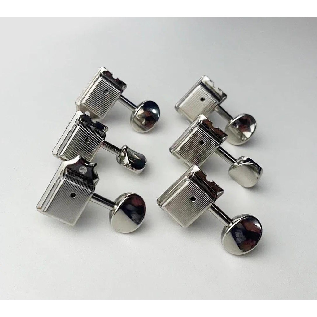 6 In-line GOTOH SD91-05M Kluson จูนเนอร์หัวกีตาร์ไฟฟ้าวินเทจ (นิกเกิล) Tuning Peg MADE IN JAPAN {พร้