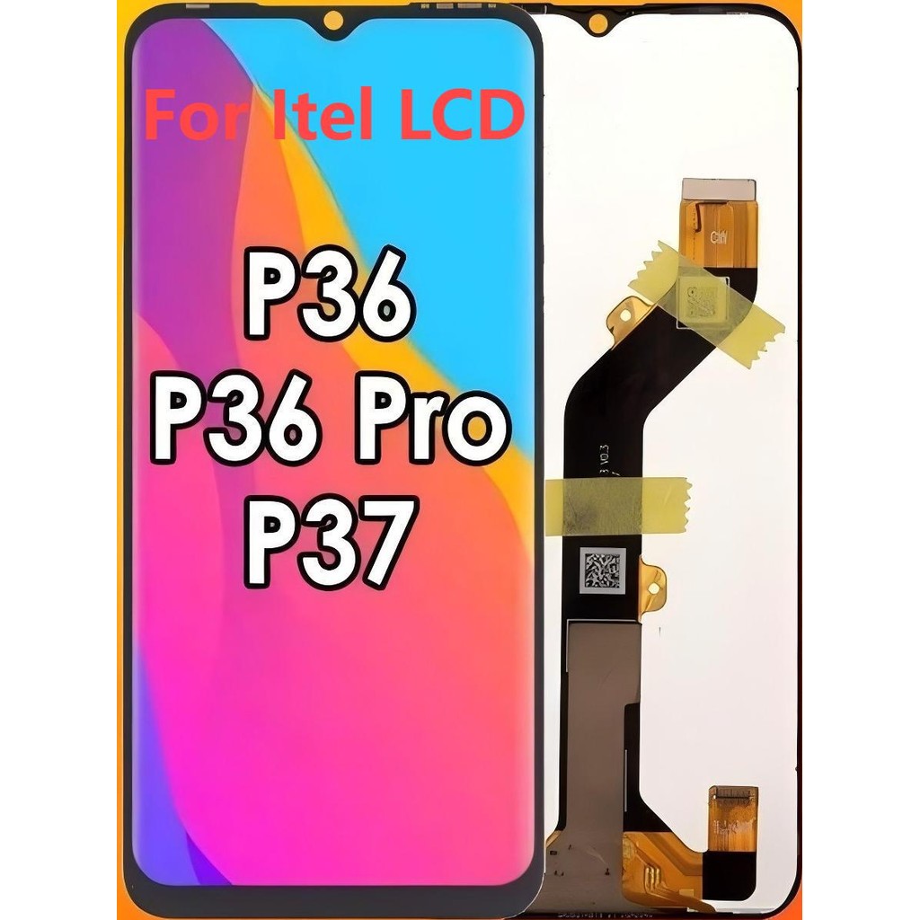 จอแสดงผลสําหรับ iTEL P36 P36Pro P37 Lcd Touch Screen Digitizer เปลี่ยน