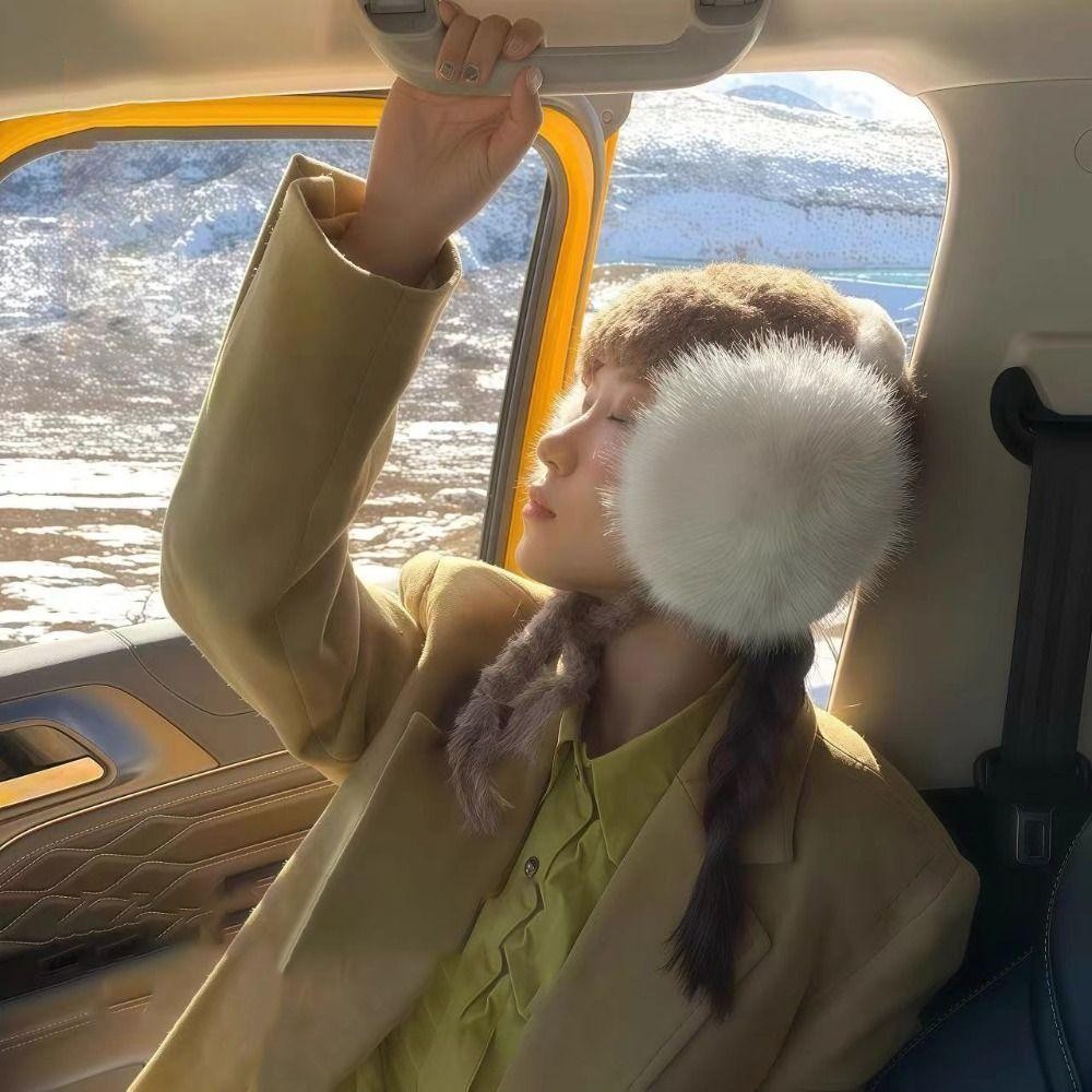 ถุงหูคลุมขนสังเคราะห์นุ่มเย็น, พกพาได้ง่าย, ป้องกันเสียงและอากาศหนาว, เหมาะสำหรับทั้งผู้ชายและผู้หญิง - รูปที่ 7