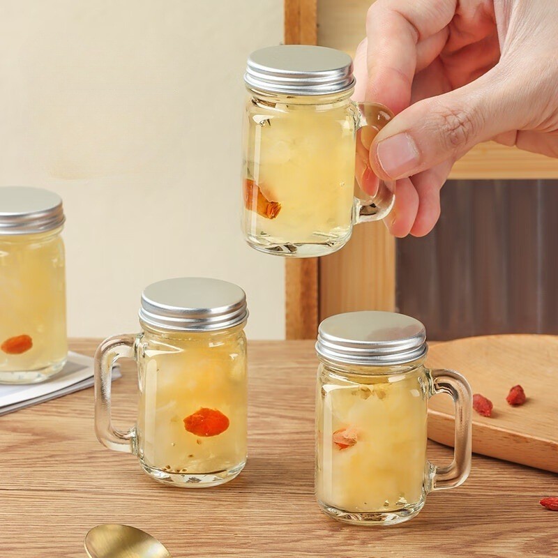 🏠Jibbyhome🏠ขวดแก้วกาแฟ 35ml 120ml ขนาดเล็ก สําหรับใส่ตัวอย่างกาแฟ #AD-0004