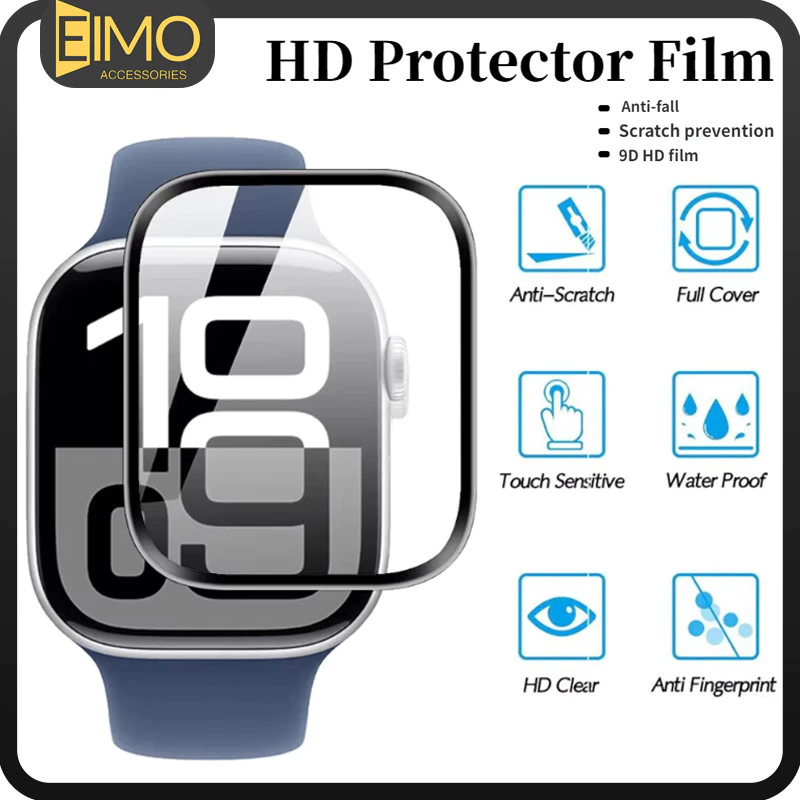 3D ฟิล์มกระจกนิรภัย For Iwatch 41มม 38 46 42 44 40มม Ultra/SE 3 2 49มม Apple Watch Series 11 10 9 8 7 6