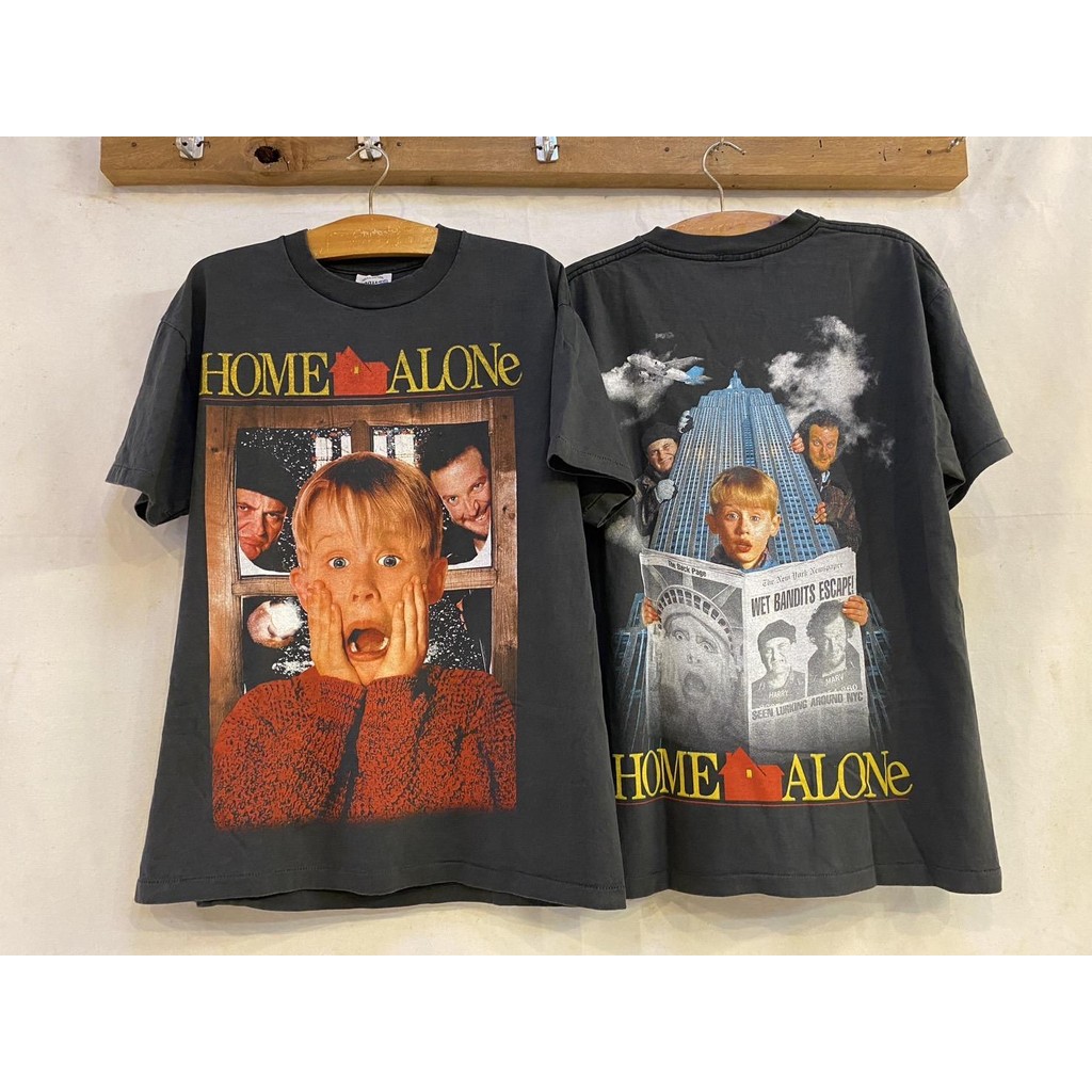 เสื้อลายHomeAlone(ป้ายBootleg) ผ้าดีคุณภาพสูง