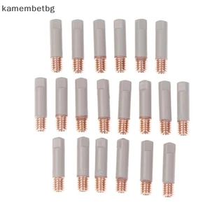 Kamembetbg 2 ชิ้น/เซ็ต 15AK เชื่อมเคล็ดลับใหม่ Coag ป้องกัน 25 มม.M6 แก๊สหัวฉีดเคล็ดลับ 0.8 มม.-1 มม. MIG เชื่อมไฟฉายเชื่อมเครื่องมืออะไหล่ TH