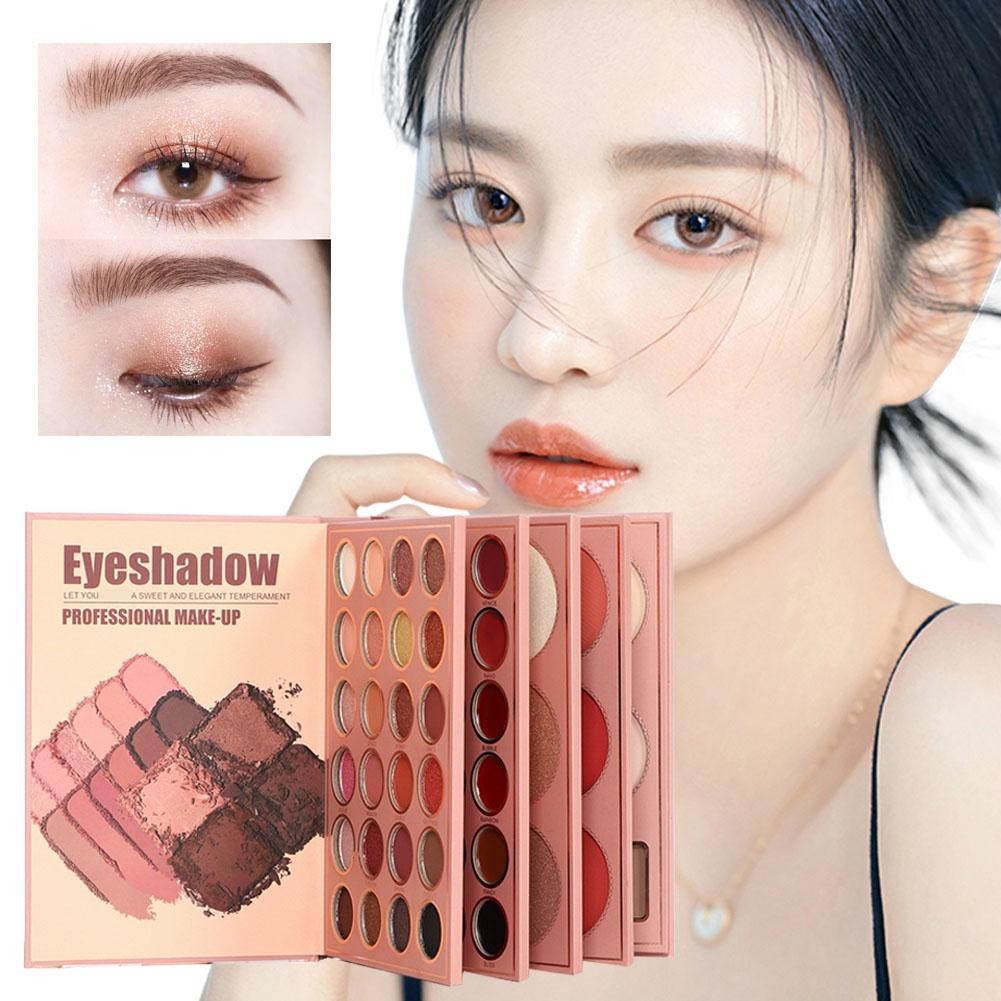 Igoodco 67 สีอายแชโดว์ Palette High Pigment กันน้ํา Eye Makeup