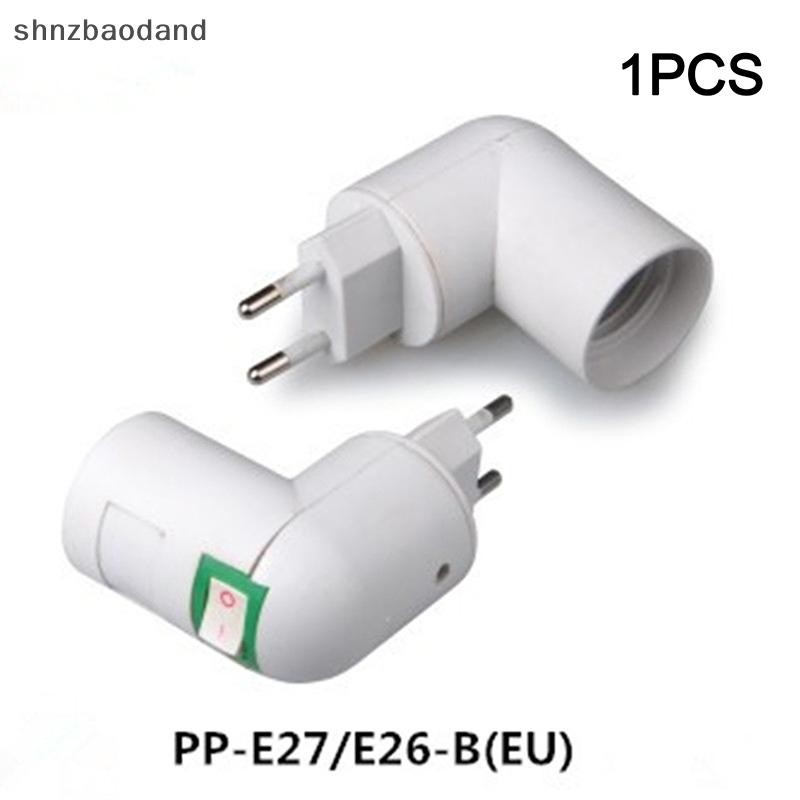 [NZSH] ฐานหลอดไฟ E27 แบบปรับได้ ที่วางซ็อกเก็ต ปลั๊กอะแดปเตอร์หลอดไฟ 360 องศา YYWD