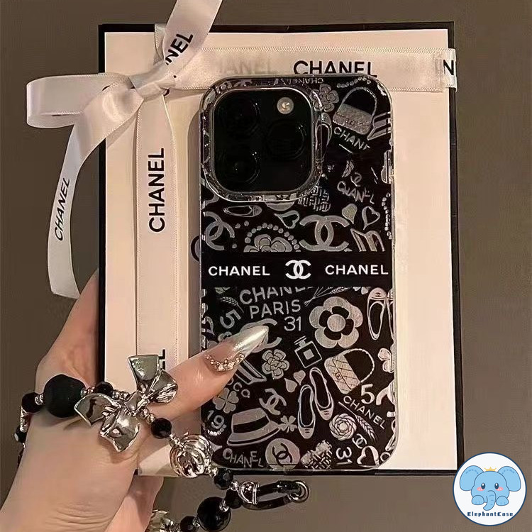 แบรนด์แฟชั่นเคส Samsung A15 A12 A32 A50 A14 A05 A20 A13 A11 A05s A03 A21s A04s A33 A53 A34 A51 A23ผีเสื้อหวานสร้อยข้อมือ