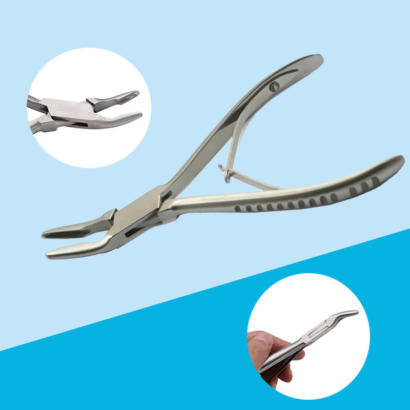 เครื่องมือทันตกรรม Bone Rongeur Plier ทันตกรรม Rongeur Forcep ทันตแพทย์ศัลยกรรมเครื่องมือผ่าตัด Lab เครื่องมือใหม่