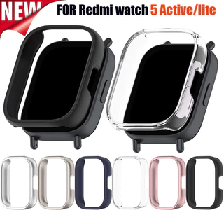 เคส PC hollow half เข้ากันได้กับ Redmi Watch 5 Active/lite หน้าจอสีป้องกันกันชนอุปกรณ์เสริม