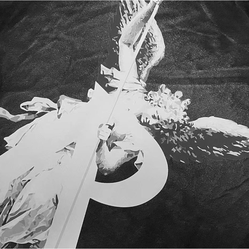 热oper Repnt ARCNGEOL T-SHIRT Vabbage เสื้อยืดแขนสั้นผ้าอเนกประสงค์