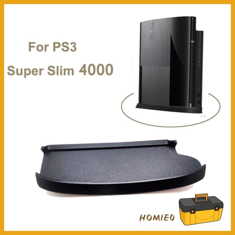 Homie คอนโซลป้องกันการลื่นไถลขาตั้งแนวตั้งเข้ากันได้สําหรับ PS3 Slim-Console สีดํา