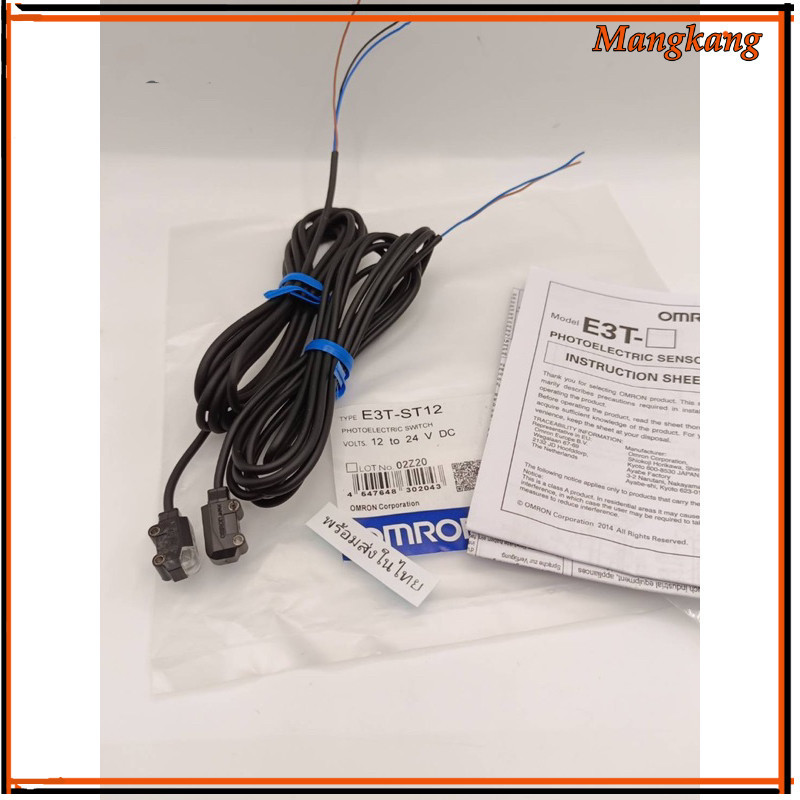 ของใหม่! E3T-ST12 OMRON E3T-ST12 Photoelectric Sensor E3T-ST12 Ultra Compact Photoelectric Sensor