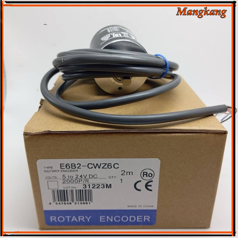 ของใหม่! E6B2-CWZ6C  มือ1  Encoder E6B2-CWZ6C  2000P/R มาพร้อมกล่อง  ของแท้!