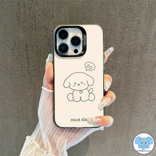 น่ารักลูกสุนัขลูกแมวคู่รักเข้ากันได้เคสไอโฟน 16 17 air 11 13 15 7 Plus 12 14 Pro Max XR X XS Max 16 7 14 8 Plus SE 2020