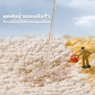 พรมปูพื้น ดูดซับน้ำ สำหรับห้องน้ำ ห้องครัว ขนาด 40 * 60 ซม. / 50 * 80 ซม พรมเช็ดเท้า พรมเนื้อนุ่ม พรมซับน้ำได้ดี แห้งไว