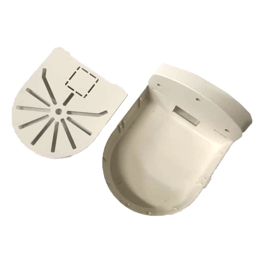 L รูปร่างพลาสติกมุมขวา Bracket Wall Mount 3.5 นิ้วเหมาะสําหรับ Ezviz Dome IP กล้อง C6CN C6TC C4W TY2