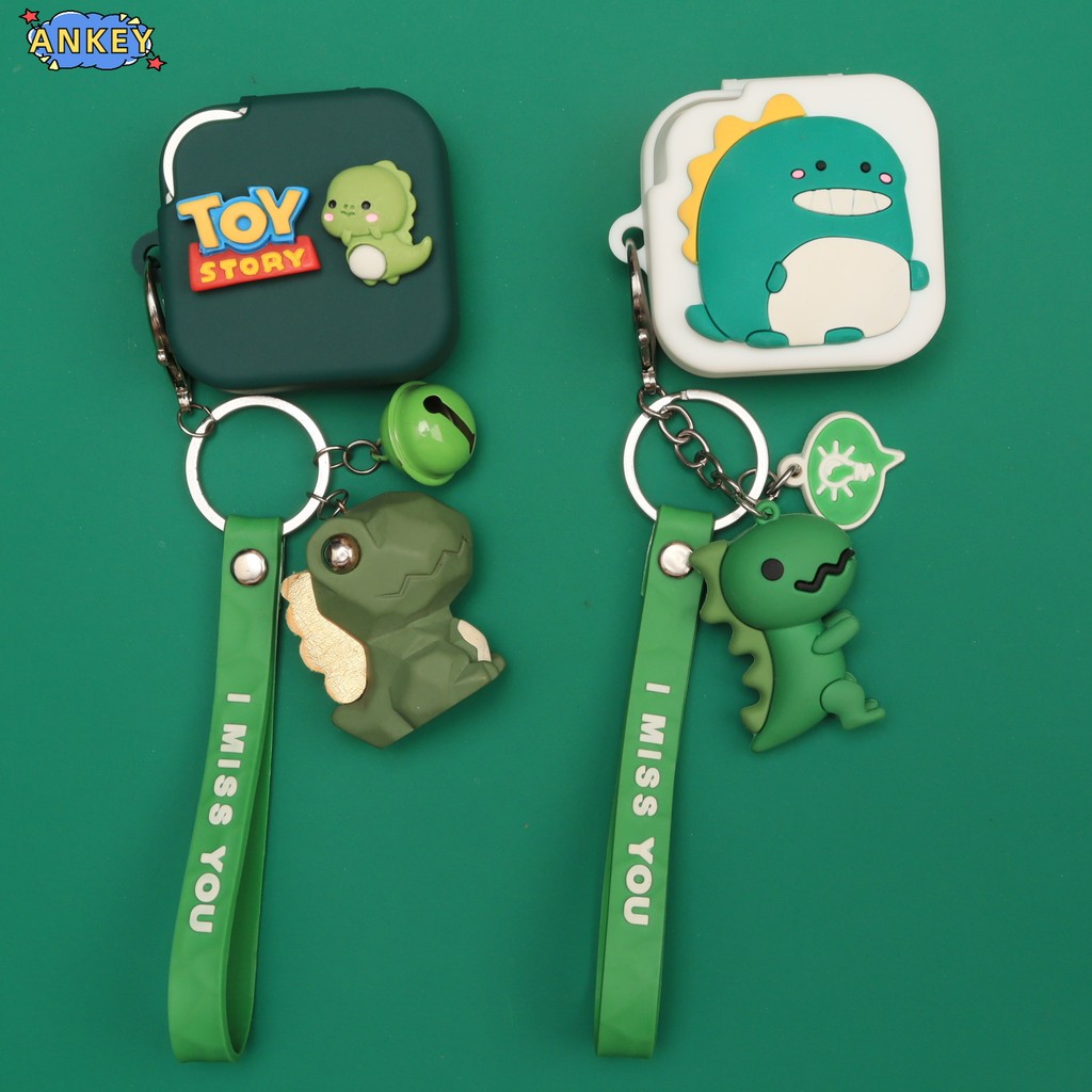 Case for CMF By Nothing Buds 2A Silicone Cartoon Dinosaur Protective Cover Wireless Earbuds Shell TW