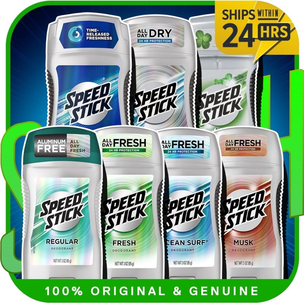 Speed Stick Underarm Deodorant / Antiperspirant ( MADE IN USA )