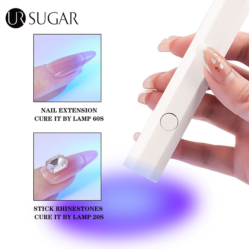 Ur SUGAR เครื่องเป่าเล็บยูวี แบบพกพา ขนาดเล็ก แห้งเร็ว