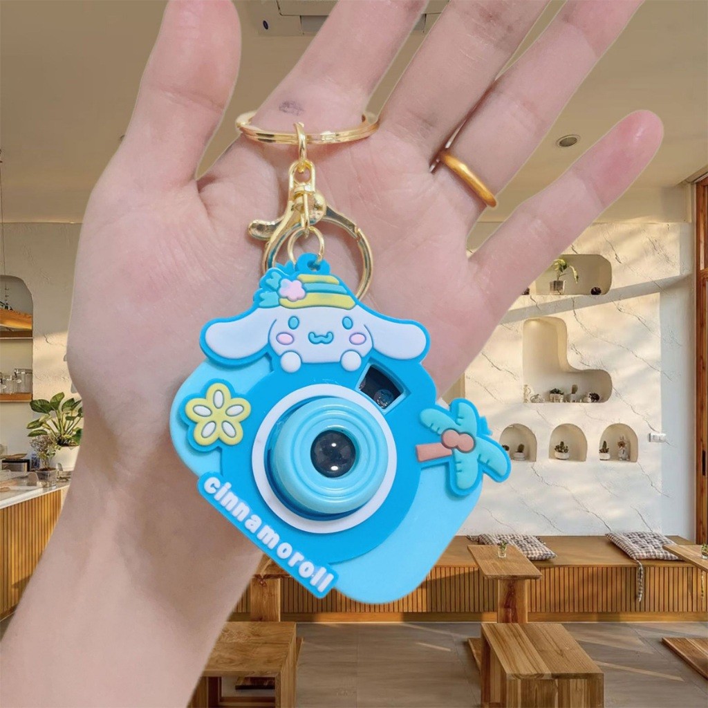 จัดส่งรวดเร็ว พวงกุญแจจี้กล้องจิ๋ว โปรเจคเตอร์ ใช้งานได้จริง  ห้อยกระเป๋า มือถือ ของเล่นของขวญเด็ก - รูปที่ 6