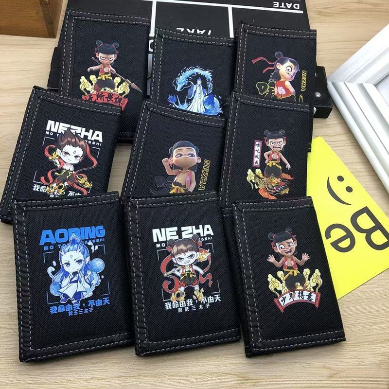Nezha: The Demon Who Make Waves Short Wallet Wallet Wallet Wallet Wallet Anime dasuohaoshangmao.my20