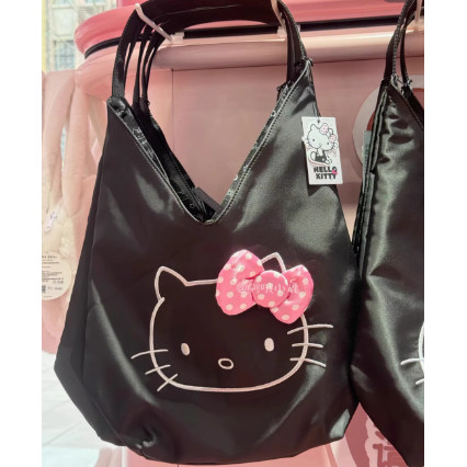 Miniso HelloKitty Black White Classic Casual Shoulder Bag