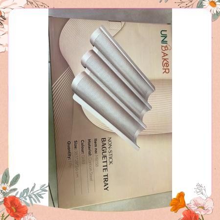 3-GROOVE BREAD MOLD 38.5x28x3.6