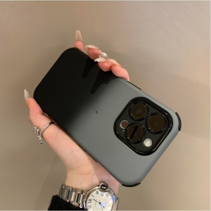 สี่มุมกันกระแทกเคสโทรศัพท์ไล่โทนสีเหมาะสําหรับiPhone 16 Pro MAX 15 Pro Max 11 12 13 14 Pro MAX Plusไ