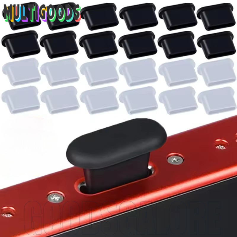 ปลั๊กกันฝุ่น Type-C - ฝาปิดป้องกันฝุ่น Type-C - ตัวป้องกันพอร์ตชาร์จ USB - ฝาครอบปลั๊กป้องกันฝุ่นซิลิโคน - สําหรับ Samsung Huawei Xiaomi โทรศัพท์ Dustplug