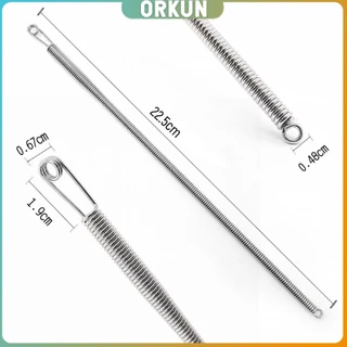 Orkun สปริงเข็มร้อยยางยืด เข็มร้อย คลิปตะขอกลึงเชือก ดึงยางขอบกางเกง Rope Threading Tool