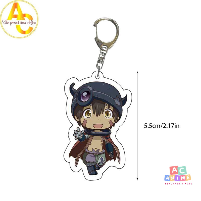 พวงกุญแจอะคริลิคพิมพ์ลายการ์ตูน Made In Abyss Nanachi Fashion