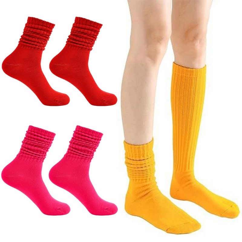 KIN Women s Slouch Socks Soft Scrunchy Socks Soft Slouchy Socks