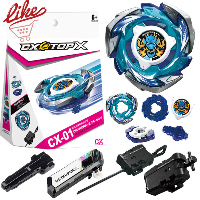 Beyblade X CX-01 Dran Brave Beyblade Xtreme พร้อม Launcher Led Grip ชุดสําหรับ Beyblade Burst ของเล่