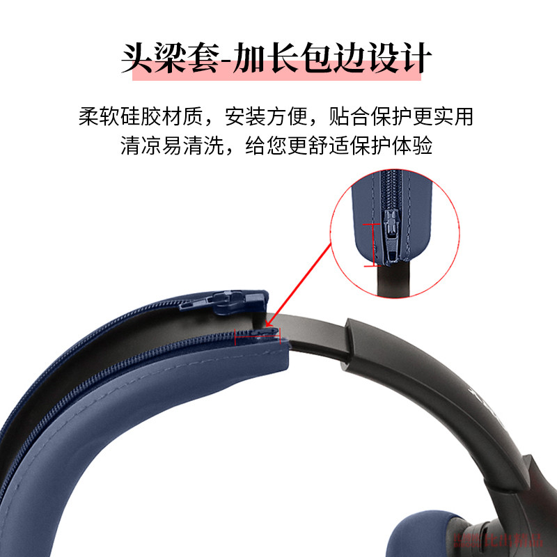 เหมาะสําหรับ Sony/Sony WH-XB910N หูฟังซิลิโคนป้องกันกรณีหูฟัง Earmuffs XB910N เคสหูฟังคานป้องกันกรณีแนวนอน Beam Pad หูฟังซ่อมเปลี่ยนอุปกรณ์เสริม