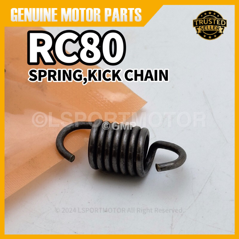 SUZUKI RC80 SPRING , KICK CHAIN (1PC) KICK START SPRING RC 80