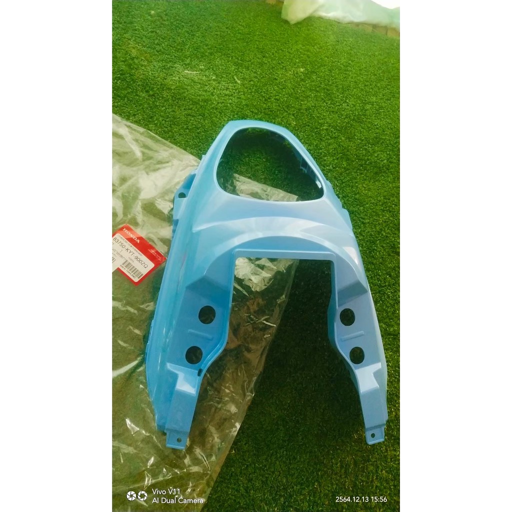 ฝาครอบท้าย สีฟ้า SCOOPY i ปี 2009-2010 อะไหล่แท้ 83750-KYT-900ZQ