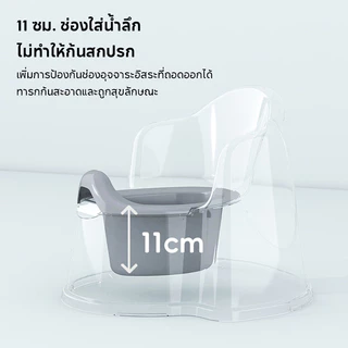 Berma Baby สุขาเด็ก กระโถนเด็กฝึกขับถ่าย ใช้คนเดียวได้ ปลอดสาร BPA ทําความสะอาดง่าย
