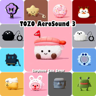 READY STOCK!นําไปใช้กับ TOZO AeroSound 3 เคส Case เคสหูฟัง การ์ตูนตลก ซิลิโคนนุ่ม เคส เคสหูฟัง NO.1