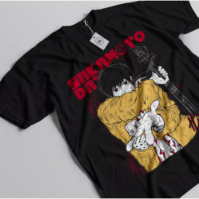 เสื้อยืดตัวละครอนิเมะ Nagumo Sakamoto Days มีให้เลือกหลายไซส์